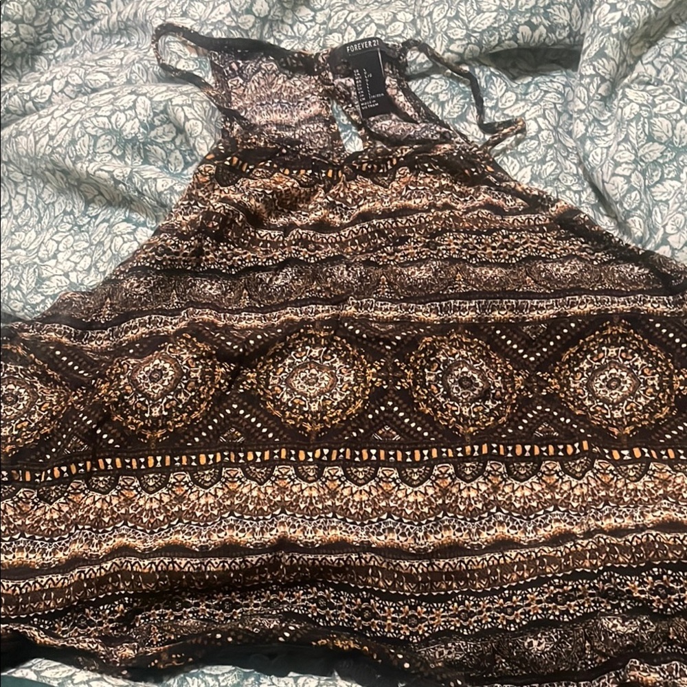 🖤Forever 21 Earthy Boho Cropped Tank Top🖤